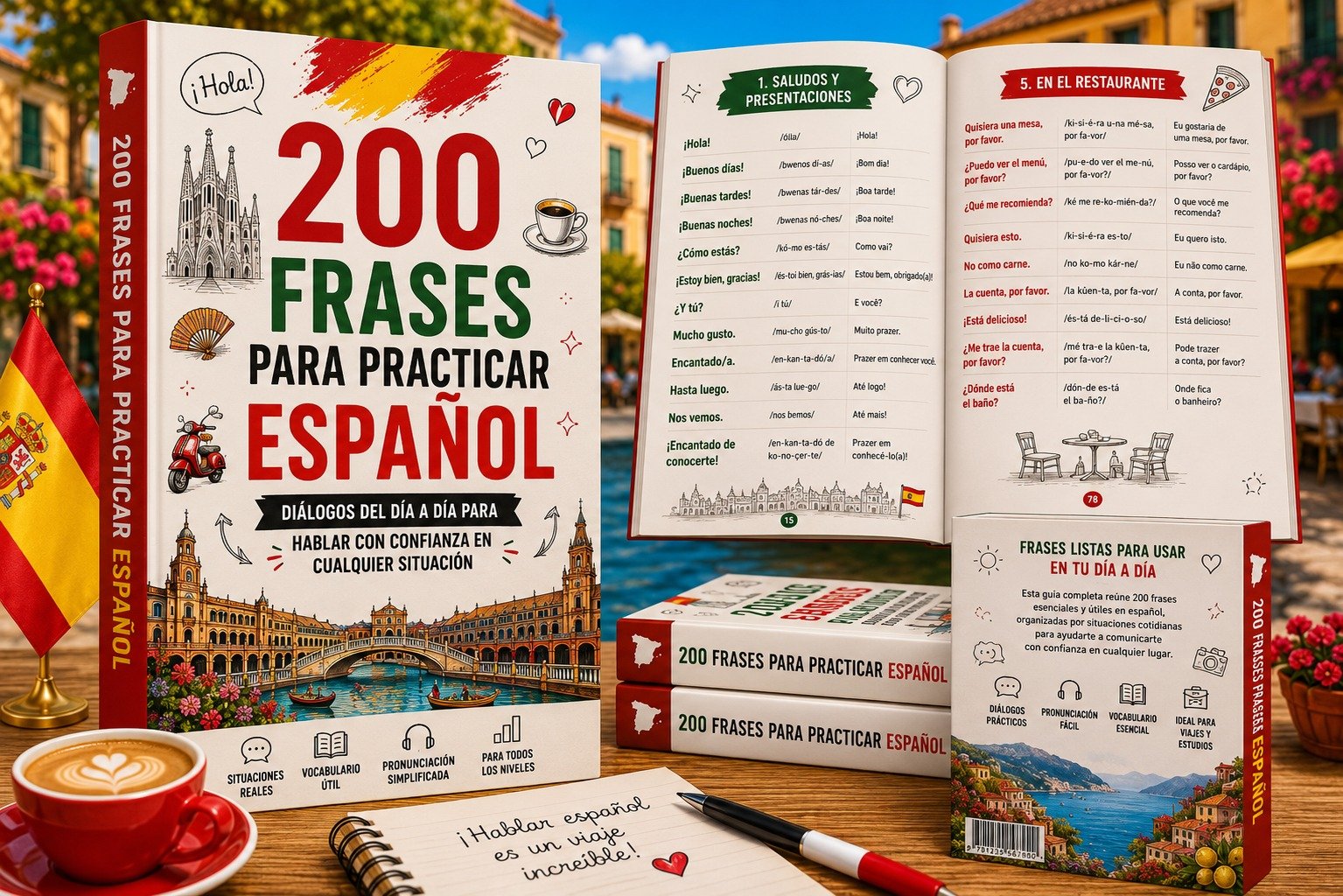200 Frases para Praticar Espanhol