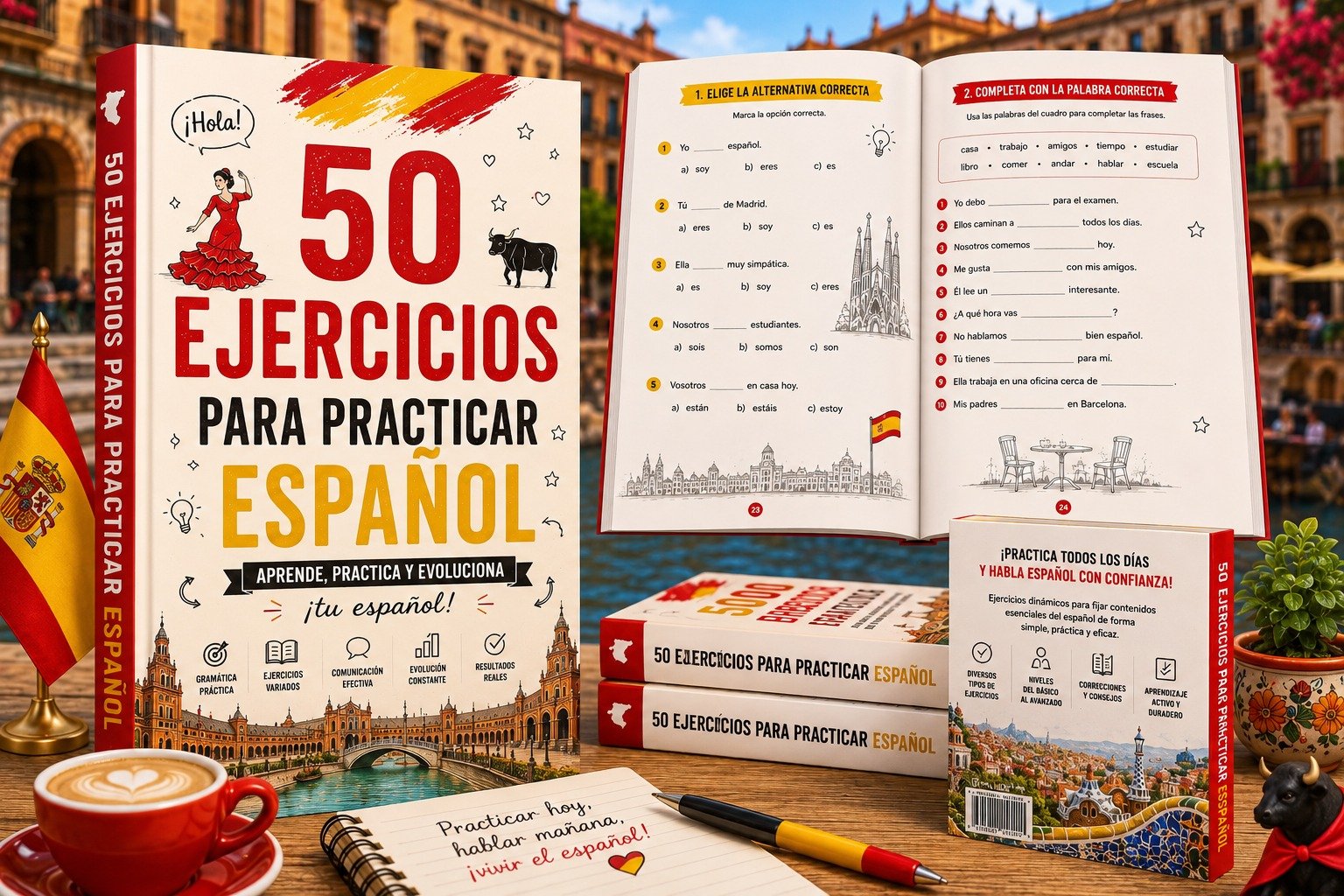 50 Exercícios para Praticar Espanhol
